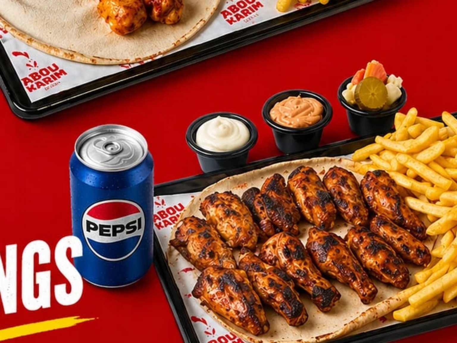 Fresh Abou Karim chicken meal